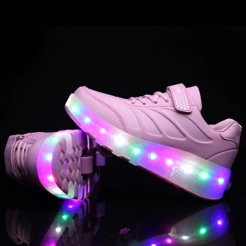 2018 Heelys новый дизайн повседневные кроссовки с колесом мальчик пружинный ролик