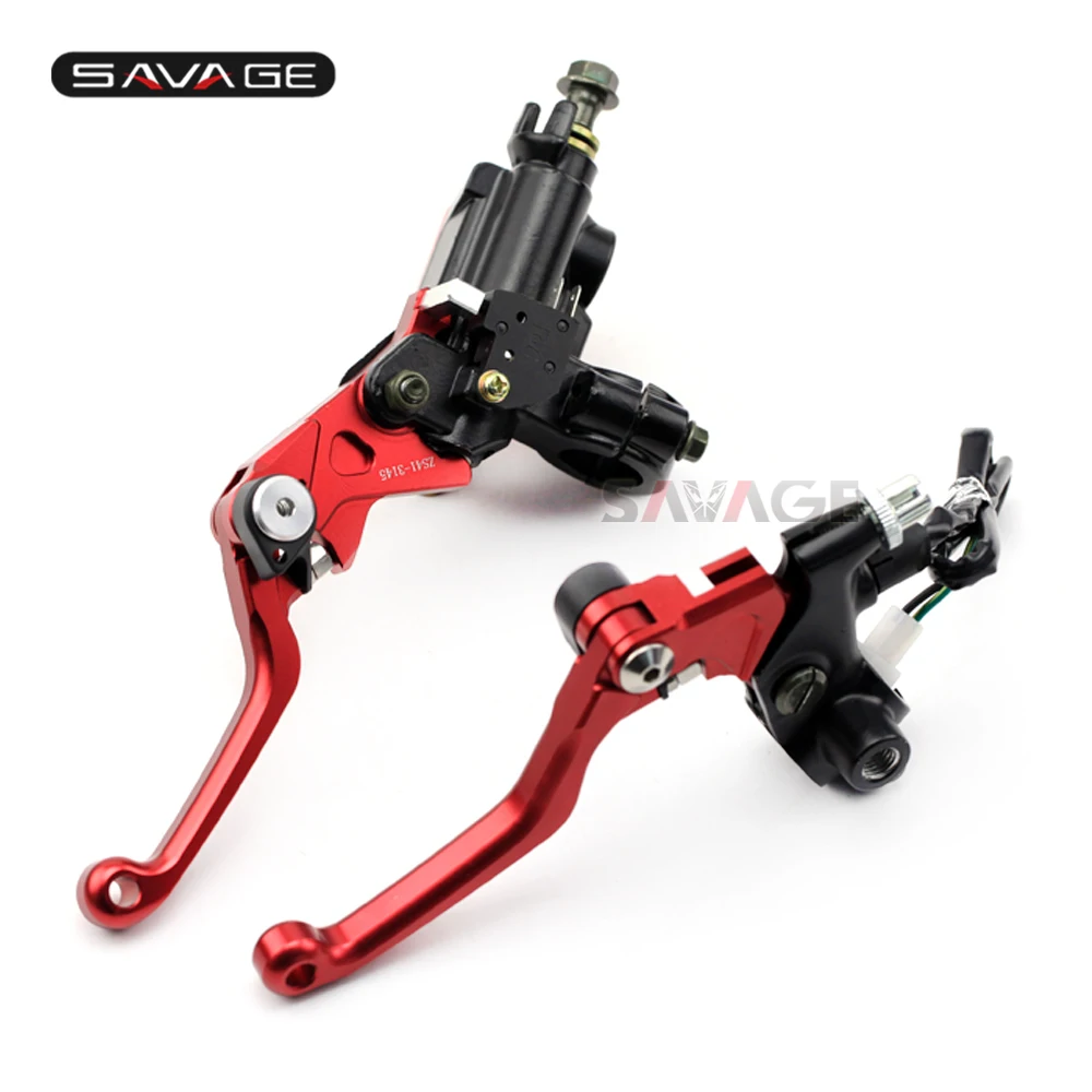 

Clutch Brake Master Cylinder Kit Reservoir Lever Universal Motorcycle Off-Road ATV Accessories For 22mm Handlebar