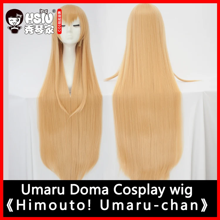 HSIU новый высококачественный HIMOUTO! Женский парик для косплея Искусственные парики