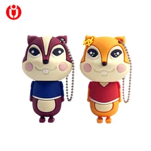 Милый белка usb флеш-накопитель U диск карта памяти креативный подарок 4 ГБ 8 ГБ 16 ГБ usb флешка 32 Гб 64 ГБ флеш-накопитель usb память