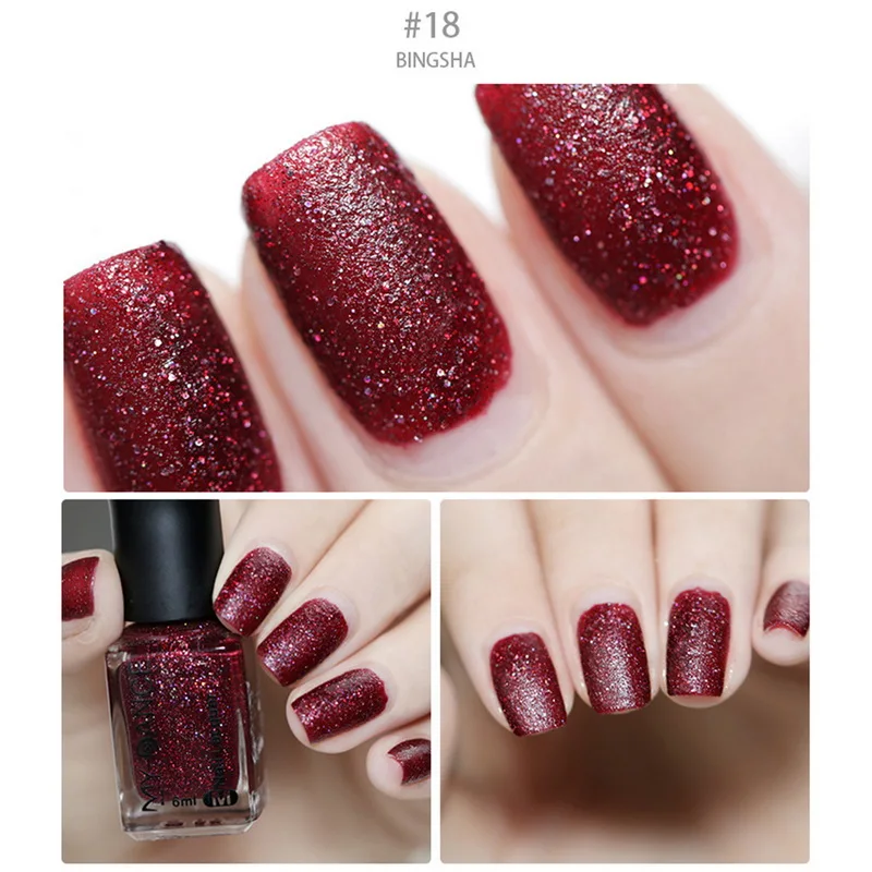 MYDANCE Brand Surface Frosted Matte Nail Gel Polish Glitter Vernis Semi Permanant Long Lasting