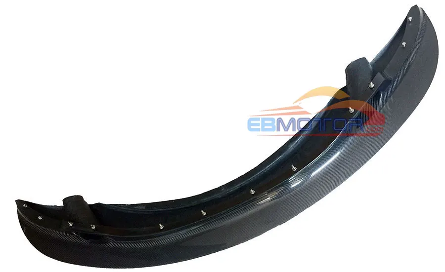 GT4 STYLE REAL CARBON FIBER FRONT LIP SPOILER FOR BMW 3 SERIES E90 E92 E93   M3 Coupe 2008-2013 B296