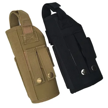

Molle Tactical Waist Pistol Holster Hidden Holster Pistol Carry Bag Adjustable Righthand Solid Gun Holster Pouch