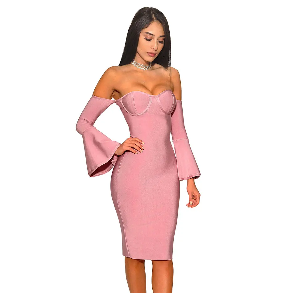 seamyla-sexy-strapless-pink-bandage-dress-1
