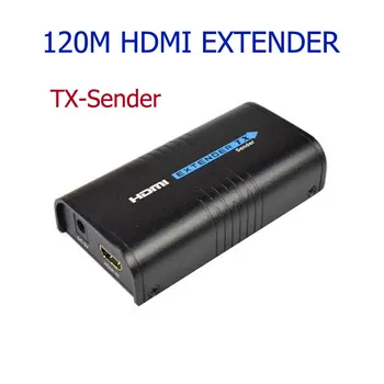 

1PC Sender TX 1080p HDMI Extender Ethernet Over Single RJ 45 Cat5/5e/6 Cable 120M HDMI Extender Transmitter IP/TCP HDMI Splitter