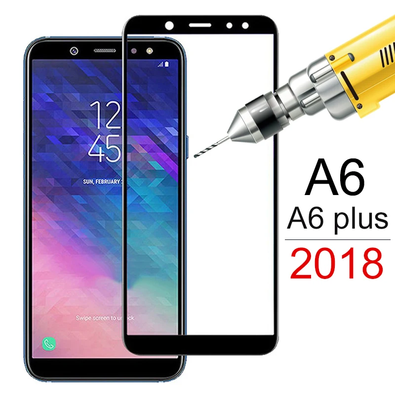 

3D Tempered Glass For Samsung Galaxy A6 A6plus A600f Screen Protector On The For Samsung A6 Plus A6+ A 6 Protective Film Cover