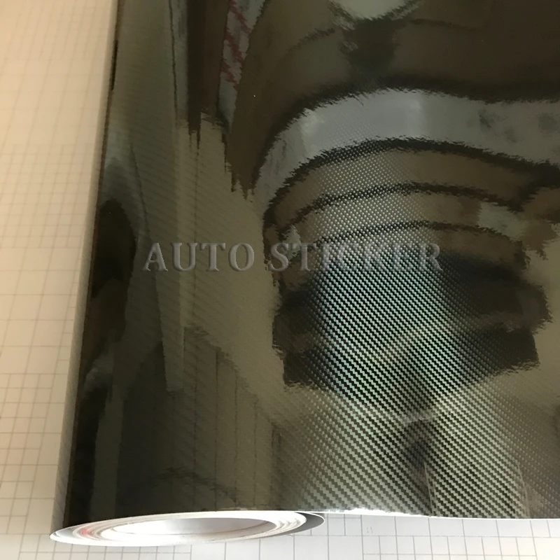 Ultra Glossy 5D Carbon Fiber vinyl 3d texture 6