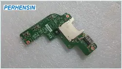 Оригинальный подлинной ноутбук для MSI для GE72 GE72-003US серии USB Card Reader СМИ Платы кнопки MS-16J12 Ver 1.0