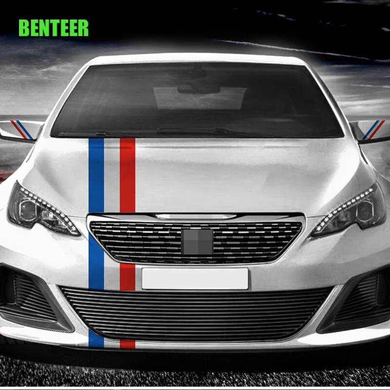 150 см наклейка на голову автомобиля для Peugeot 206 208 307 308 2008 3008 106 108 306 208|Наклейки