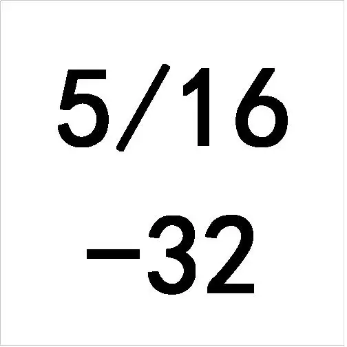 1 шт. 5/16-18 20 24 27 28 32 36 40 UNC UNF UNS HSS правая рука США Tap TPI резьбы инструменты для прессформы обработки 5/16" - Цвет: 32 UNEF