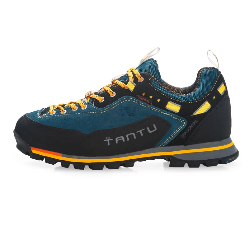 

Baideng Outdoor Sport Hiking Shoes For Men Breathable Anti-skid Waterproof Trekking Hunting Tourism Mountain Sneakers Male