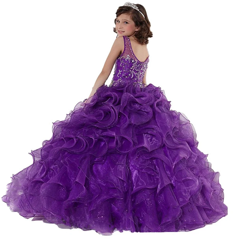 fancy purple dress