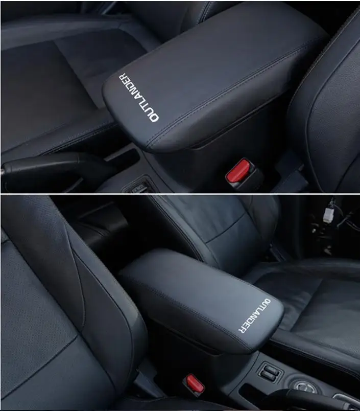Для MITSUBISHI outlander 2013-- автомобильный подлокотник кобура искусственная кожа 3 цвета аксессуары для автомобиля-Стайлинг