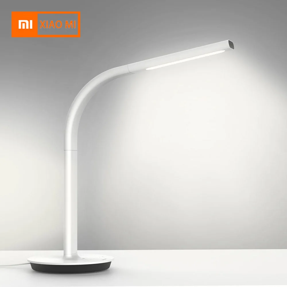 

Original Xiaomi Mijia LED Flexible Desk Lamp 2 Dual Light Source Smart Table Lamp Ambient Light Sensor Bedlamp By Mi Home APP