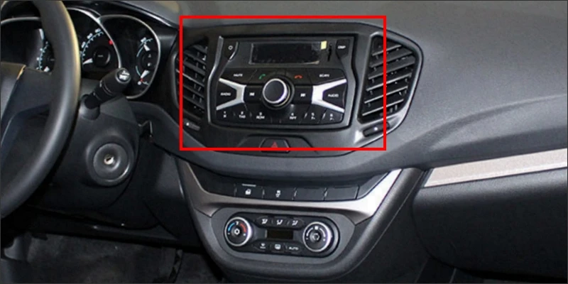 Top YESSUN Car Android Navigation System For Lada Vesta 2015~2017 - Video Audio Radio Stereo Player GPS Navi Multimedia 2