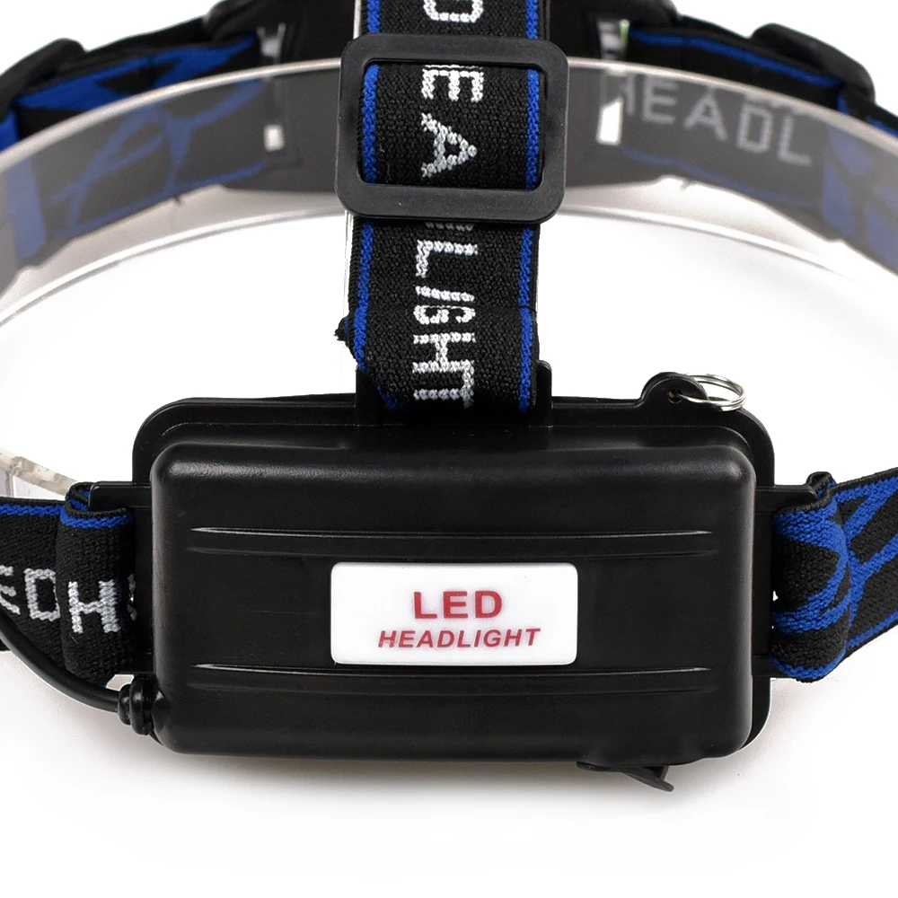 2000LM T6 Diving head lamp Waterproof Headlight Led Lighting led Headlamp flashlight light Torch + 26000mAh 18650 + US charger (15)