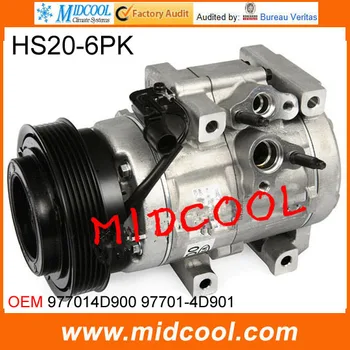 

HIGH QUALITY AUTO AC COMPRESSOR HS20 FOR 97701-4D900 97701-4D901