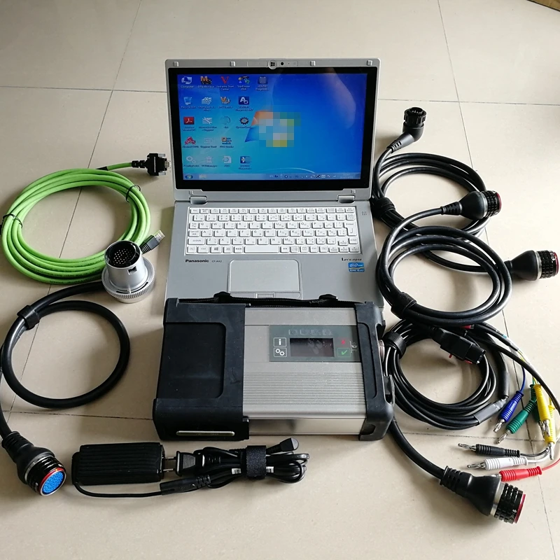 MB Star C5 SD Connect с V12/2020 программным обеспечением X Vediamo в 480 ГБ SSD используется ноутбук