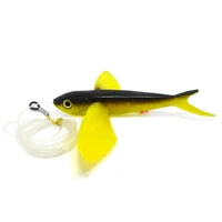 1 pcs Flying fish Trolling Marlin Lures Super strong sea hook