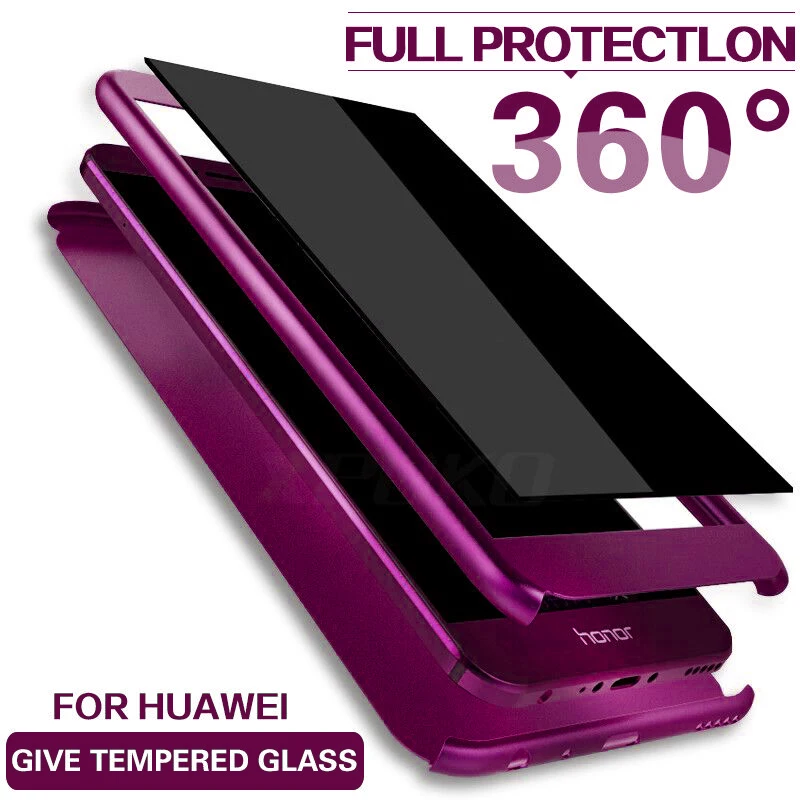 

Case For Huawei P20 P10 P9 Mate 10 20 Lite P10 Plus P Smart 360 Degree Case For Huawei Mate 10 20 Pro Y5 Y6 Y7 Prime 2018 Case