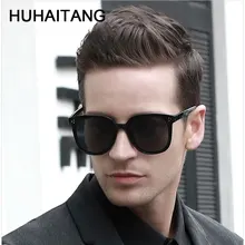 HUHAITANG, роскошные брендовые негабаритные Квадратные Солнцезащитные очки, Мужские Винтажные Солнцезащитные очки пилота, женские дизайнерские авиационные солнцезащитные очки с заклепками для мужчин s
