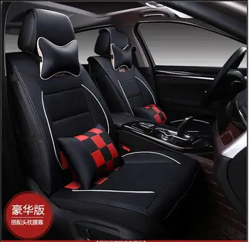 

hot sales Luxury Leather PU leather Car Seat Covers 5 Seat Cover For Volkswagen VW CC Magotan Passat Polo Sharan Accessories