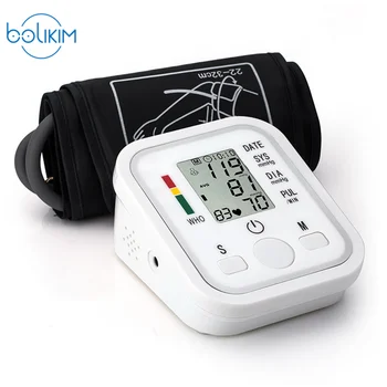 

Digital Upper Arm Blood Pressure Pulse Monitors tonometer Portable health care bp Blood Pressure Monitor meters sphygmomanometer