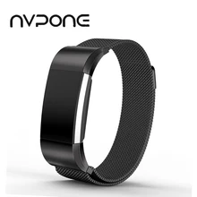 Магнитный с миланским плетением браслет из нержавеющей стали сменные полосы для Charge 2 ремешок для браслета FitBit Charge 2 ремешок