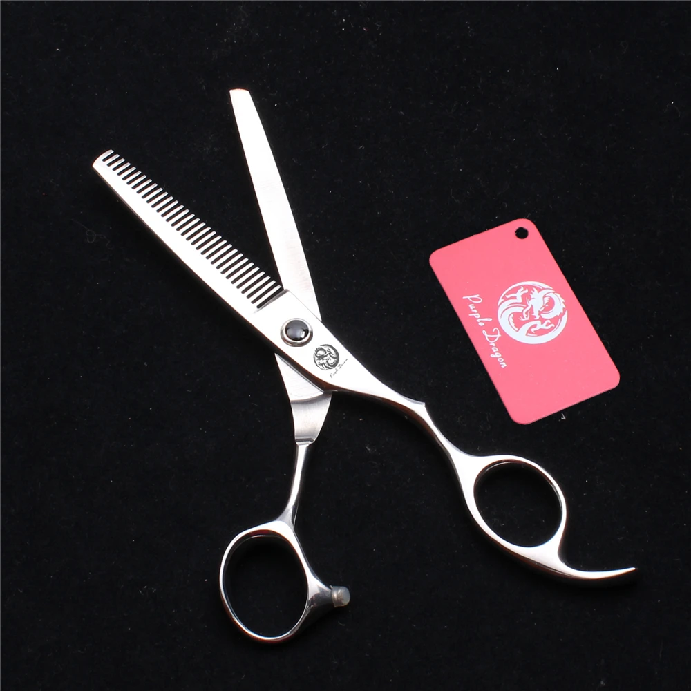 6" 440C Purple Dragon Dog Scissors Straight Shears Thinning Shears Pet Scissors Kit Pet Grooming Kit Z2000