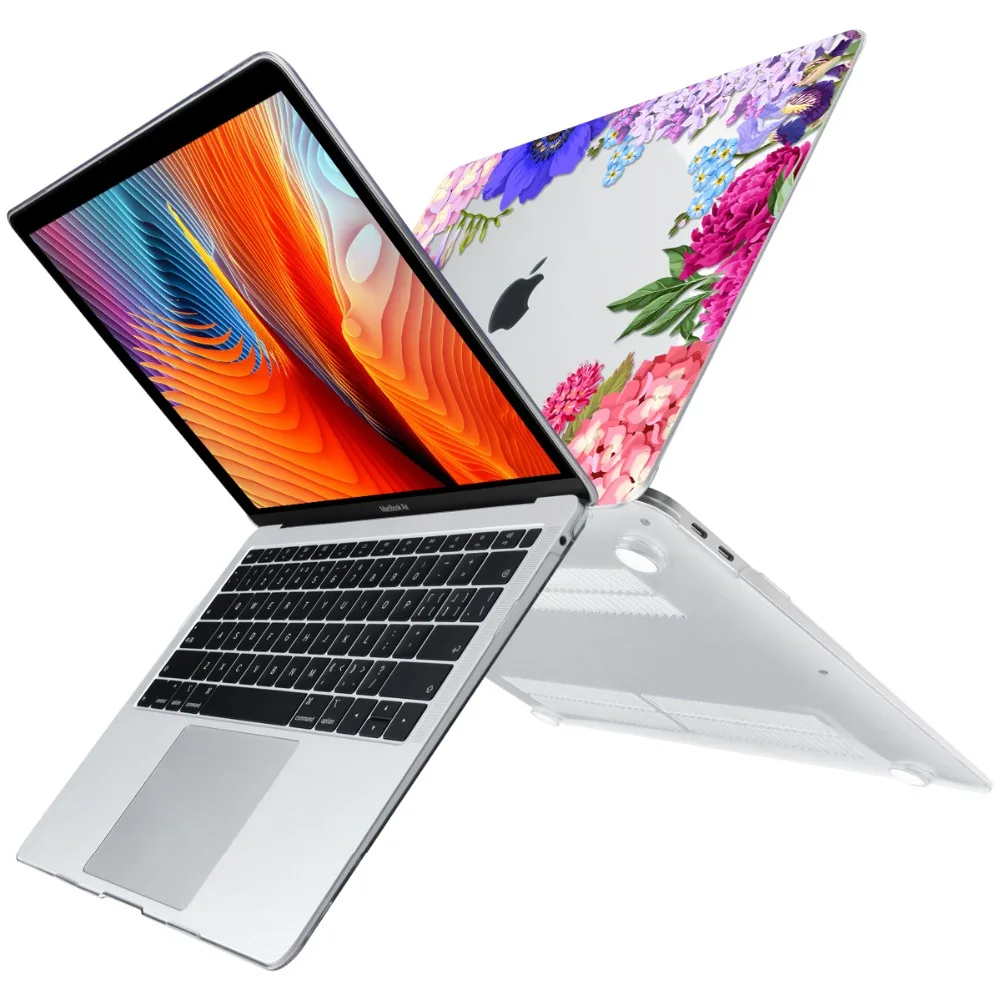 Чехол чехол для ноутбука MacBook Air 11 A1465/air 13 A1932 A1466 pro 13 retina 13 A1502 Mac book Pro 13 A2159 цветок чехол