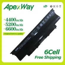 Apexway 6 cells J1KND 451 11510 9TCXN 451 11510 Laptop Battery for Dell Inspiron 13R N3010