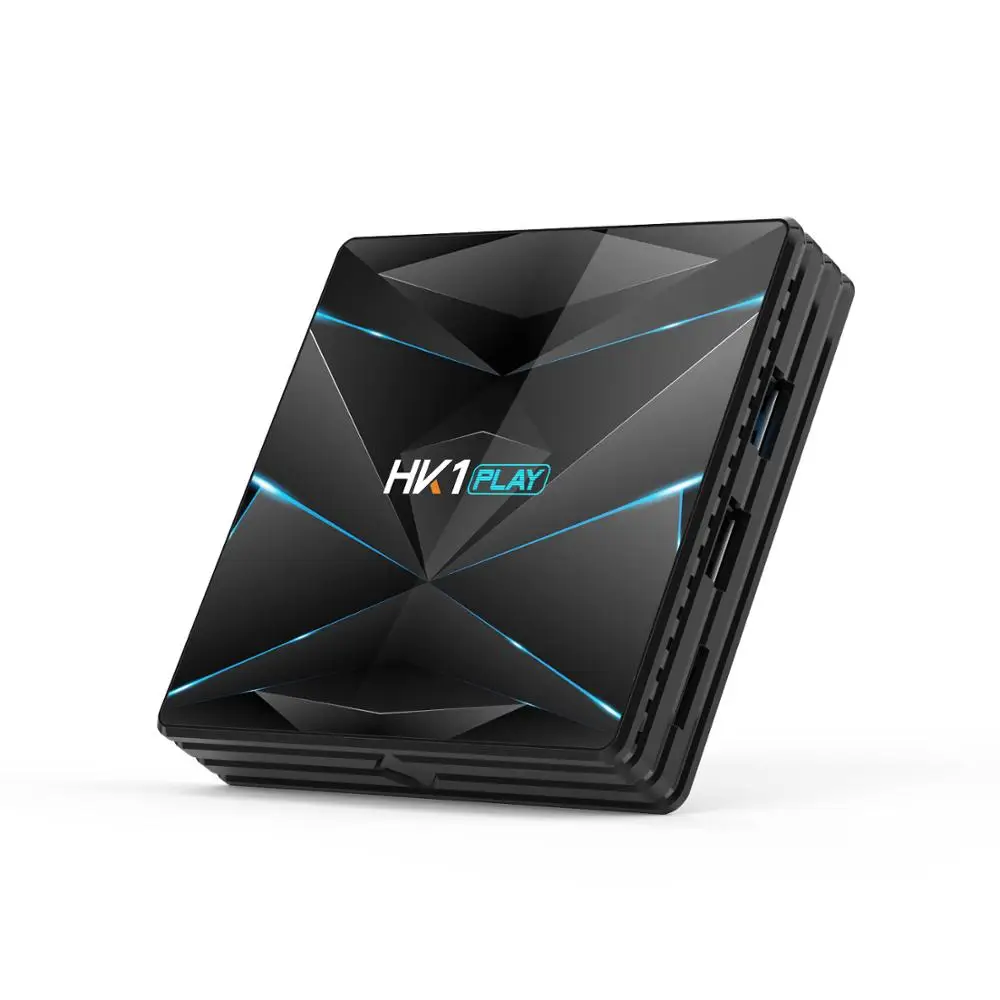 S905X2 четырехъядерный HK1 Play TV Box Android 9 0 2G 16G/4G 32G/4G 64G WiFi 2 4G/5G HDMI 3 USB AV RJ45 TF HK1Play Mini