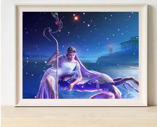 

Beauty and the beast 5d needlework Diamond painting cross stitch full Diamond embroidery Europe Home decoration Square