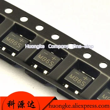 

100pcs/lot SMD Rectifier sop-4 bridge MB6F MB6S MB8F MB8S MB10F MB10S MB2S 500MA 200V 600V 800V 1000V