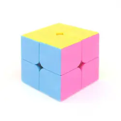OCDAY Скорость Magic Cube 2X2X2 головоломки профессиональный матч Пластик Cube образовательных подарок анти-стресс игрушки для детей