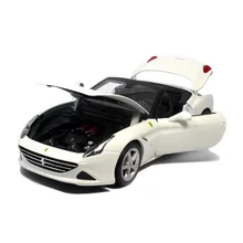 Bburago 1:18 California OPEN TOP Convertible Alloy Cars Models simulation Simulation Metal Diecasts Collection High Quality Hot