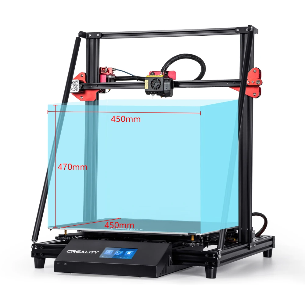 Автоматическое выравнивание CREALITY 3D CR 10 Max BL сенсор Tondtech шестерни esume печать нити