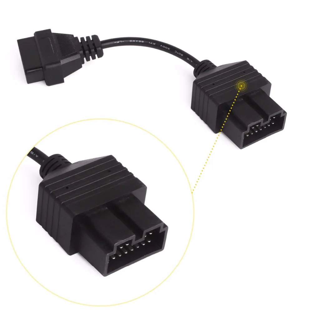 Диагностический кабель OBD2 для KIA 20 16 штырьков штырьков|obd diagnostic|obd2 obddiagnostic tool |