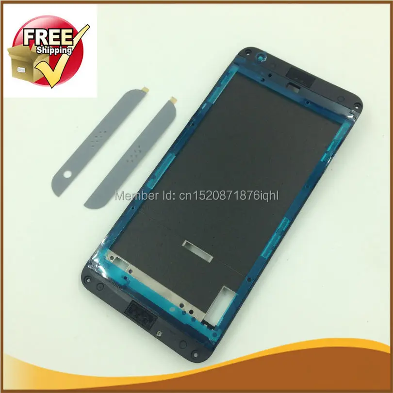 

1 pcs front frame For htc desire 630 desire 530 Front Housing Front Frame Bezel Plate Black Grey Color Free ship