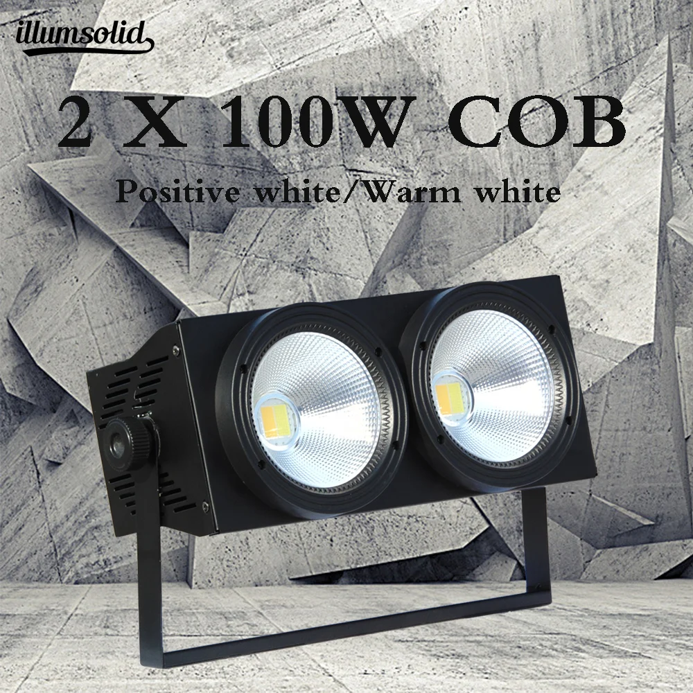 

2 Eyes Led Audience for Stage TV Studio 2x100w cob High Power LED Professional Stage Light