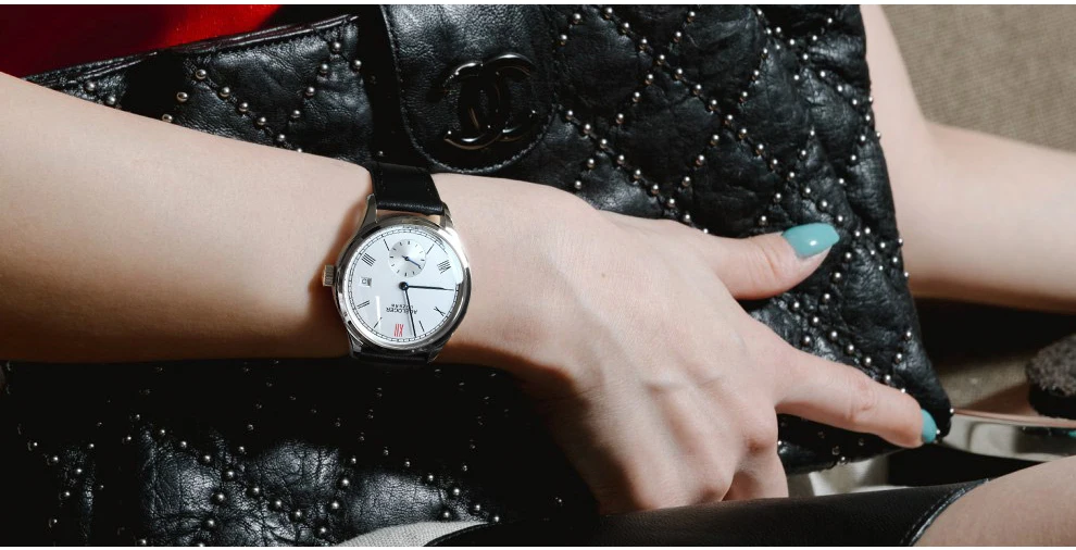 AGELOCER Швейцария люксовый бренд часы женские водостойкие нержавеющая сталь автоматические часы женские сапфиры объектив браслет часы