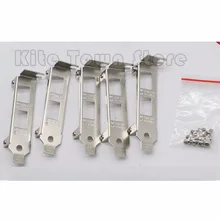 Низкий кронштейн для Intel E10G42BTDA X520-DA2 E10G42BFSR X520-SR2 5 шт