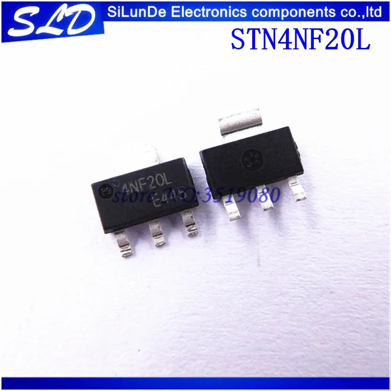 STN4NF20L 4NF20L SOT 223 50Pcs/lot Free Shipping -in Replacement Parts ...