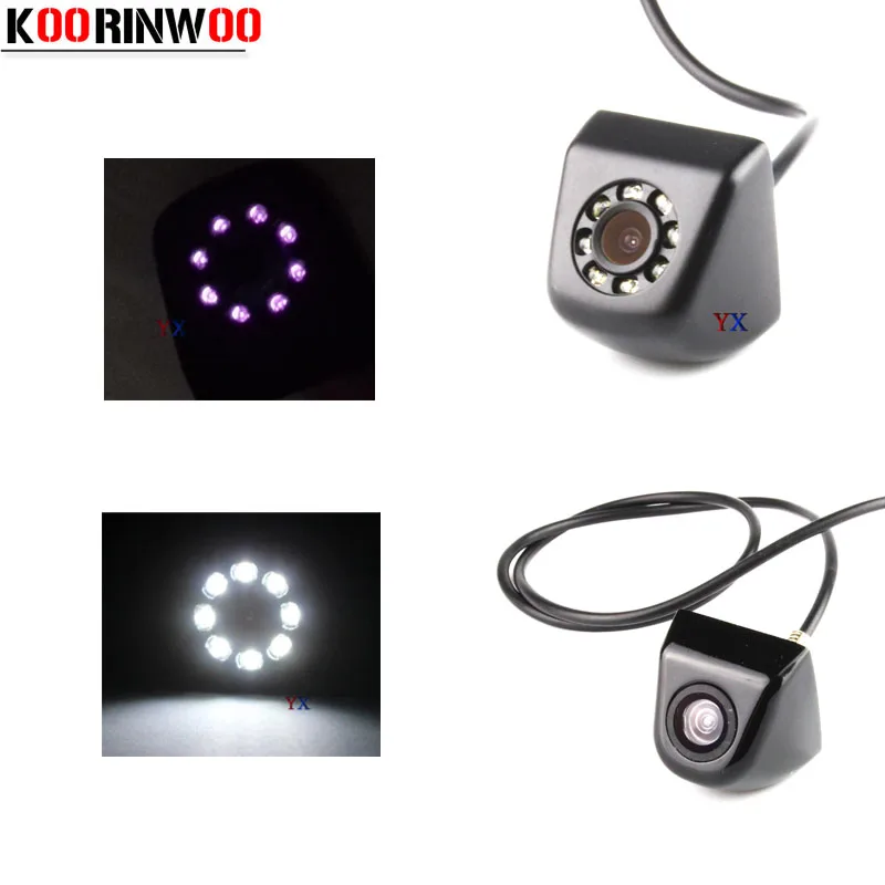 Автомобильная камера заднего вида Koorinwoo HD CCD передняя зеркальное изображение 170