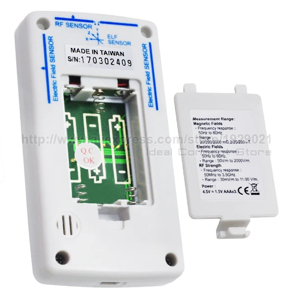 10-Ideal-Concept-EMF-meter-TM-190-Battery