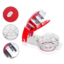 Eliminación de cereza Pitter Cocina Herramienta Fácil Removedor Núcleo Jugo Colector Accesorios de Cocina 99