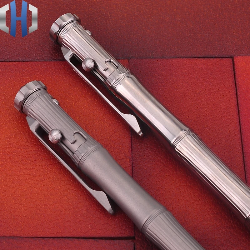 Титановая тактическая ручка гироскопа функция EDC портативное разбитое окно портативный мужской и женский подарок