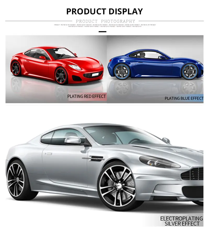 Car Styling Mouldings Strip Wheel Rim Sticker Trim Chrome Decoration Auto Tire Rim Hub Strip Protector Exterior Car Accessories (6)