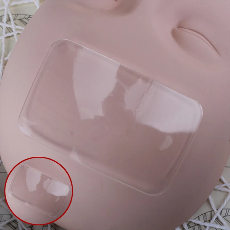 

ICYCHEER Flexible Silicone Pad for Eyelash Extension Easy Pick Up Tool Individual Eyelashes stand& holder