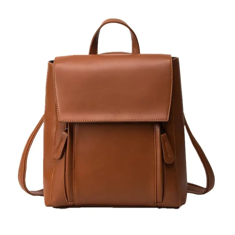 

Brown Female Backpack for Teens Popular Student College Bag School Bagpack Women Backpacks for Girls Teenagers Woman Back Pack